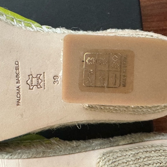 Paloma Barcelo Leonor Slide Sandal in Mint - Picture 11 of 11